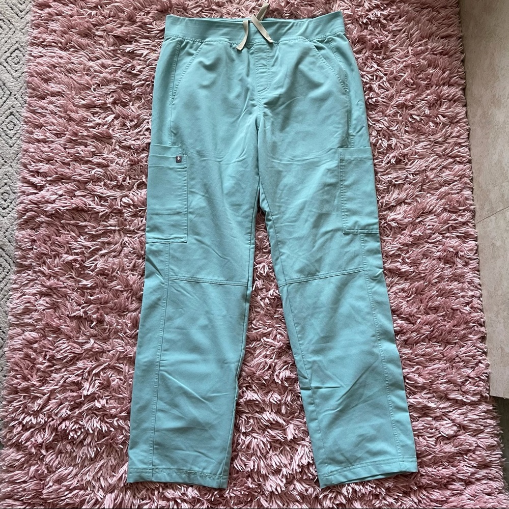 Figs Axim Cargo Scrub Pants Limited Edition Aqua